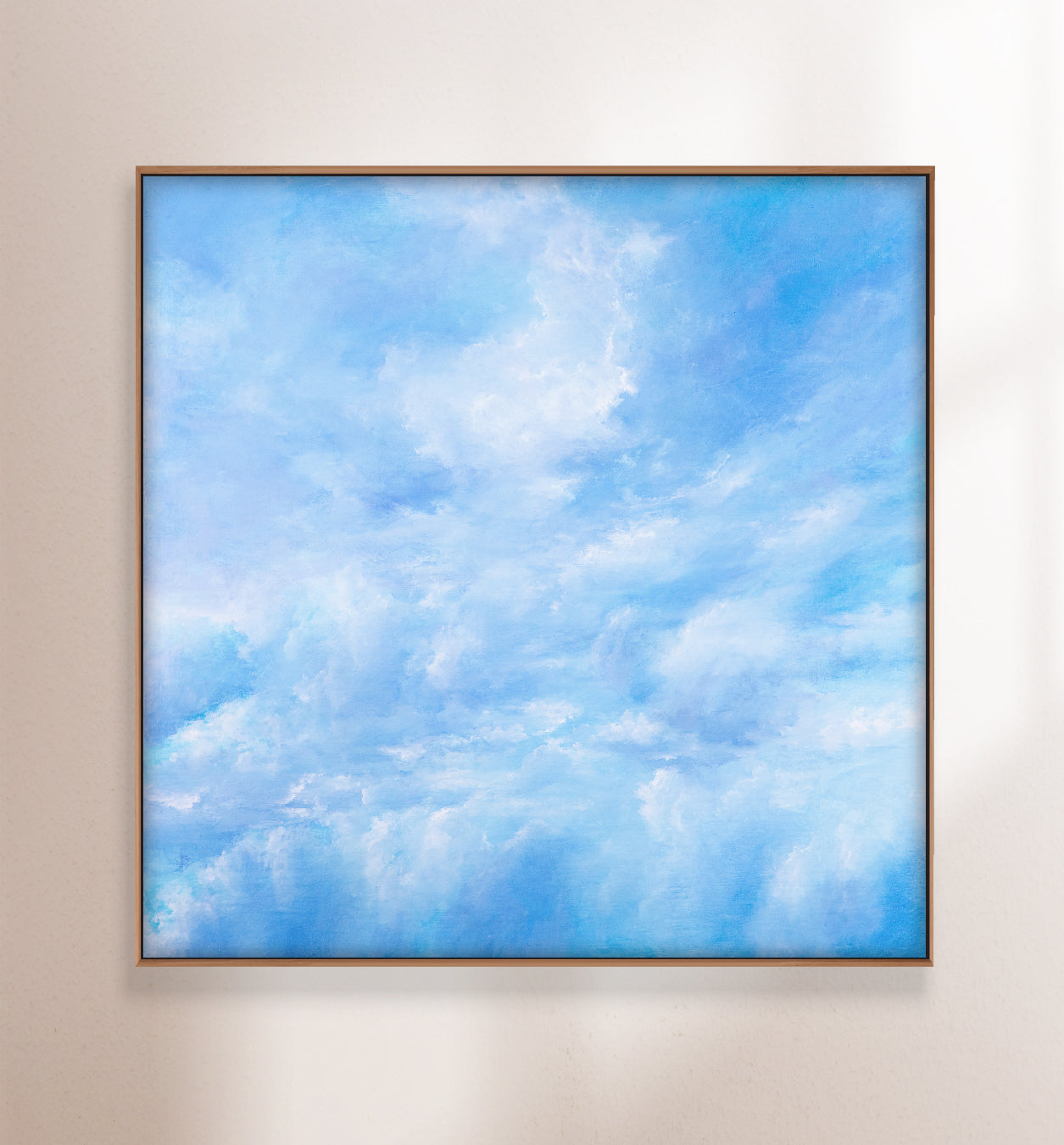 Azure - Harmony in Blue, 2022 (Original Oil Painting)